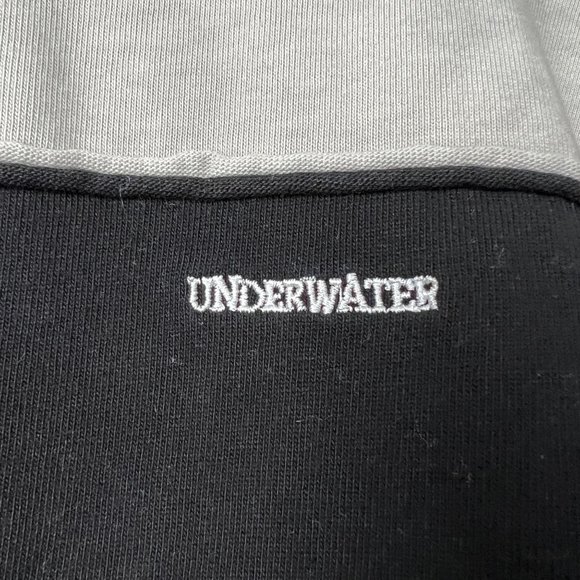 Underwater Ayu Cyberpunk Light Tie Dye Spliced Stripe Light Sweatshirt Top - Picture 4 of 7